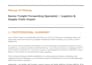 handle logistics coordination professionally